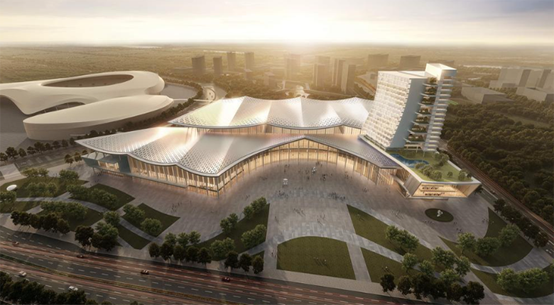 汕頭市展會(huì)展覽中心及配套酒店項(xiàng)目已基本確定設(shè)計(jì)方案